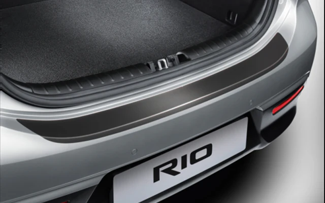 Kia Rear Bumper Protection Film -Black - Rio4 H9H28AP200