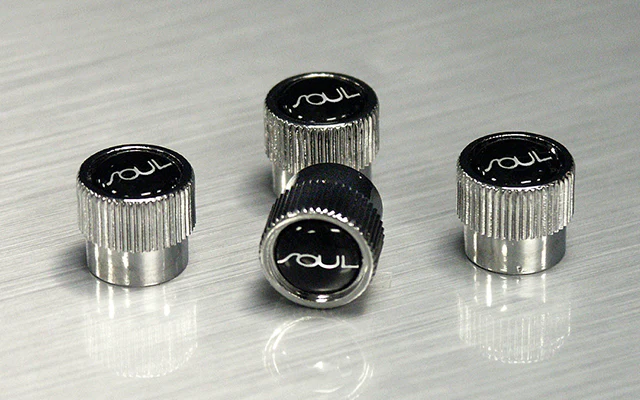Kia Soul Black Valve Stem Caps 99996172K02