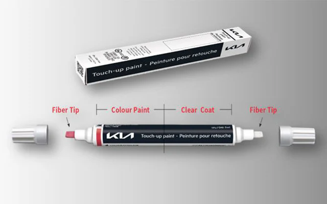 Kia Touch Up Paint Pens: All models (XX= Colour Code) CA000AY5014XX